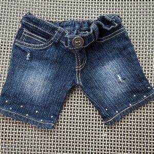 Build a bear denim bottoms. BAB toy clothes